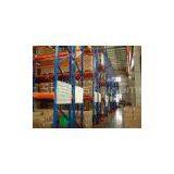 Detachable Orange Narrow Aisle Pallet Racking , 1tons/layer Metal Storage Shelves thumbnail-1