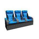 Pneumatic / Hydraulic / Electrical Control 4D Theater Seats , Motion Chair System thumbnail-1