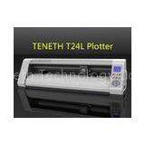 24\'\' Vinyl Contour Cutting Plotter T24L USB Output Directly 5 - 500g