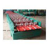 Hydraulic Cutting 5.5KW Roof Rolling Forming Machine , Corrugated Sheet Making Machine