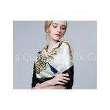 Decorative Breathable Custom Silk Scarves Silk Satin Scarf 90*90cm