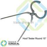 Professional Hoof Nipper Tester Round Shape Tools High Quality Nipper Hoof Tester Round