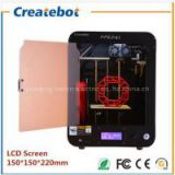 High Printing Precison 0.1-0.2mm Createbot MINI 3D Printer with Dual Nozzle, Removable Plate and English LCD Screen NO Heatbed for Sale
