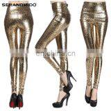 High Waist Quality Women Fitness Skinny Jeggings thumbnail-1