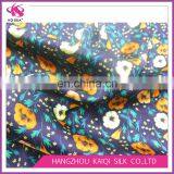 New Fashion Silk Satin Charmeuse Floral Digital Printing Fabric 100% Silk Satin Fabric for Dress | Scarf thumbnail-6