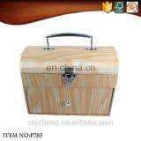 Decorative Wedding Cardboard Suitcase Gift Box Wholesales With Handle thumbnail-6