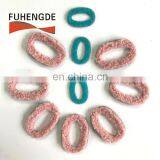 Green Iron on Towelling and Fabric Embroidery Patch Letters With Hook Loop Backing Fastening thumbnail-4