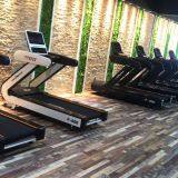 commercial treadmill with LED screen