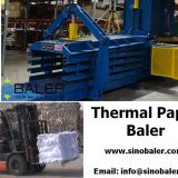 Thermal Paper Baler Machine