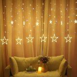 12 stars 138 led curtain string lights factory outlets led big star curtain christmas light wholesale