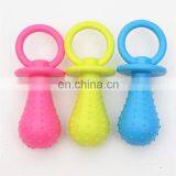 Nontoxic Mini-nipple Small Bell Inside Pet Molar Bite Tpr Dog Toy thumbnail-3