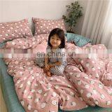 2020 Summer Hot Selling Reactive Printing 100% Cotton 4 Pcs Luxury Comforter Bed Sheet Duvet Cover Pillow Case Bedding Set thumbnail-2
