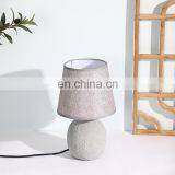 Japan Simple Relief Design Reading Light Customize Fancy Table Lamp Porcelain for Restaurant Office thumbnail-2