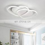 New Design Love Wedding Room Ceiling Lamp Aluminum Creative Chandelier Bedroom Lamp thumbnail-4
