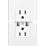 TOPELE 20Amp GFCI Outlet, Indicator With LED Light, Nylon Wall Plate and Screws Included Wall Electric Sockplastic Socket Shell thumbnail-6