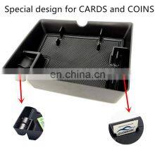 Interior Accessories Parts Silicone Armrest Rest Storage Box Center Control Console Organizer Tray For Ford F150 2015-2019 thumbnail-4