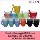Beautiful Colored Kids Like Used 10oz Promotional Soup Ceramic Cup With Spoon thumbnail-1