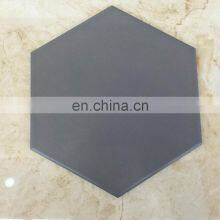 20x23 Dark Grey Non Slip Modern House Vinyl Hexagon Bathroom Flooring Tile and Wall Decoration thumbnail-3