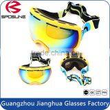 Newest Style Cheap Foam Padded Outdoor Motorcycle Snowmobile Snow Ski Goggles thumbnail-1