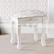 MDF Dressing Table White New Design Dresser, Wholesale Wood Make up Table thumbnail-3