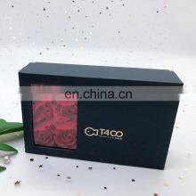 Wholesale Luxury Flower Roses Gift Packaging Basket Boxes With Clear Window thumbnail-2