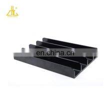 Black Powder Coating Aluminum Extruded Parts Custom For Industry ZHONGLIAN thumbnail-2