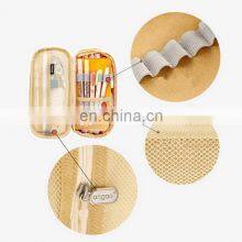 Amazon High Large Capacity Multifunction Cute Custom Canvas Kids Pen Holder Pencil Case thumbnail-3