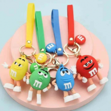 Custom Cartoon Silicone Key Chain Bag Pendant Diy Accessories Accessories thumbnail-4