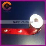 3cm Wide Red Custom Printed Grosgrain Ribbon thumbnail-1