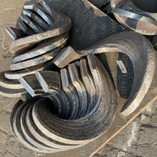 High Chromium Carbide Overlay Mild Steel Wear Resistant Bimetal for Auger Blades of the Screw Conveyor thumbnail-6