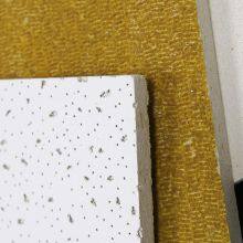 Acoustic Ceiling Tegular Edge Mineral Fiber Board 595x595mm For School thumbnail-2