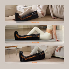 Wireless Heated Air Compression Leg Massager | Portable Calf Recovery Wraps | OEM/ODM Manufacturer thumbnail-2