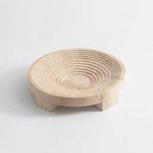 Fruit Snack Candy Servging Bowl Home Decoration Modern Centerpiece Marble Travertine Bowl thumbnail-4