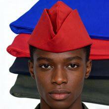 100% Polyester Soldiers Cap Stock Cheapest Black Red Blue Army Green 4 Colors thumbnail-1