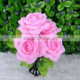 Silk Artifical Flowers With Stem(Used for Making Funeral Wreath,Christmas,Decoration) thumbnail-1