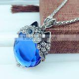 New Products 2016 Charms Necklace Jewelry Owl Necklace Wholesale thumbnail-5
