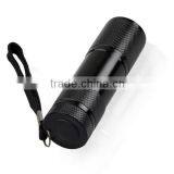 365nm UV Flashlight Battery Powered UV Flashlight 365nm With 9 Bulbs thumbnail-4