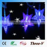 10m 100leds Star Shaped String Lights