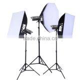 High Speed Portable 400w Studio Flash Strobe Kit