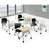 Guangdong Manufacture Folding Steel Legs School Table