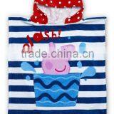 100% Painting Soft Hooded Bath Towel thumbnail-5