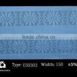 2015 new arrival flowers air mesh allover designer fabric for clothes ladies suits design