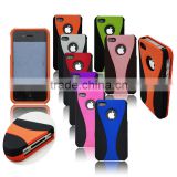 Wineglasses Cup Design with 3-Pieces Clip-on Cover Hard Protective Case for iPhone 4 4S case
