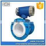 Digital flange type magnetic low cost water flow meter