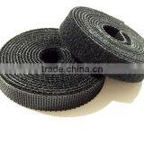 High Quality Black Back to Back Double Side Hook Loop Tape