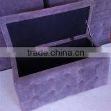 Popular Shoe Storage Ottoman and Pouf