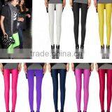 Fashion Female Pencil Trousers Candy Colored Stretch Leggings Pants Elastic Cotton Skinny Jeans Pant thumbnail-5