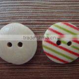 2014 Hot Sale Fashion Cute Natural Wooden Button for Kids Clothing thumbnail-1