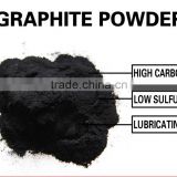 Amorphous graphite powder for lubricating