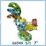 Polyresin Mosaic Rooster Decoration thumbnail-1
